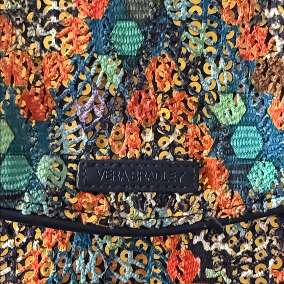 Vera Bradley Summer Sparkle crossbody bag Marrakesh Beads pattern - Picture 6 of 10